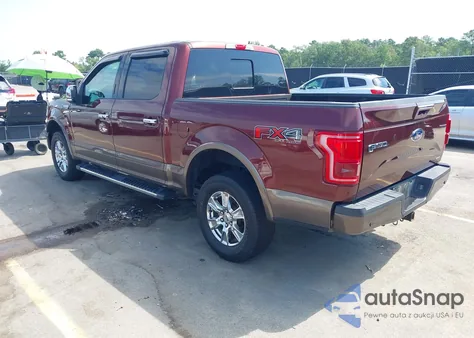 2015 Ford F-150 Lariat z USA, uszkodzony, nr VIN 1FTEW1EF8FKD07243